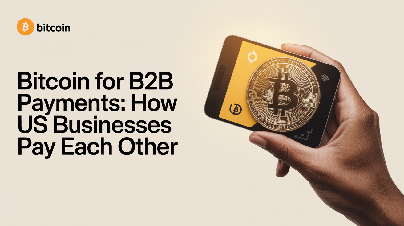 Bitcoin for B2B Payments: How US Businesses Pay Each Other